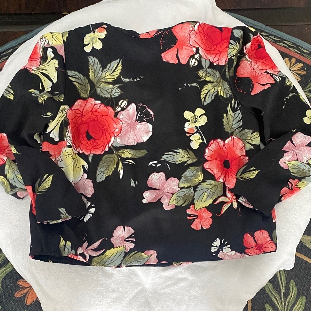 DG2 by Diane Gilman Floral Jacket NWOT - Picture 7 of 7